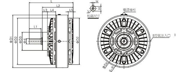 磁粉制動器能否當軸承使用，制動器廠家